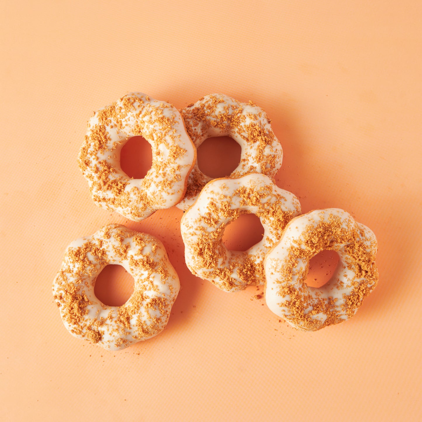 Caramel Crumble Mochi Donut Carton. 100 Units per carton (from $2.25 per unit)