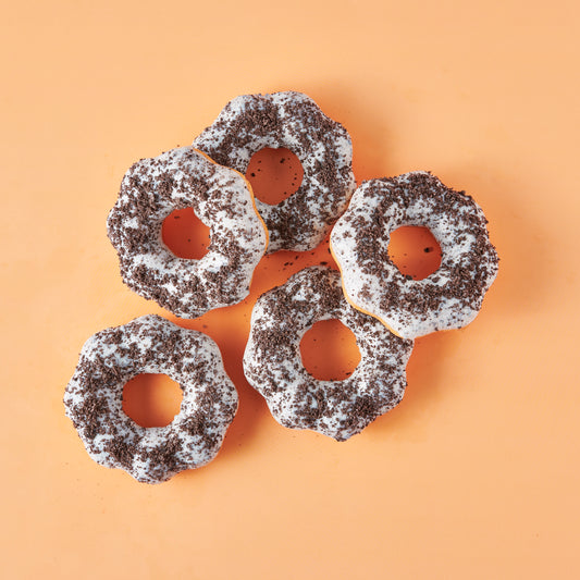 Cookies & Cream Mochi Donut Carton. 100 Units per carton (from $2.25 per unit)