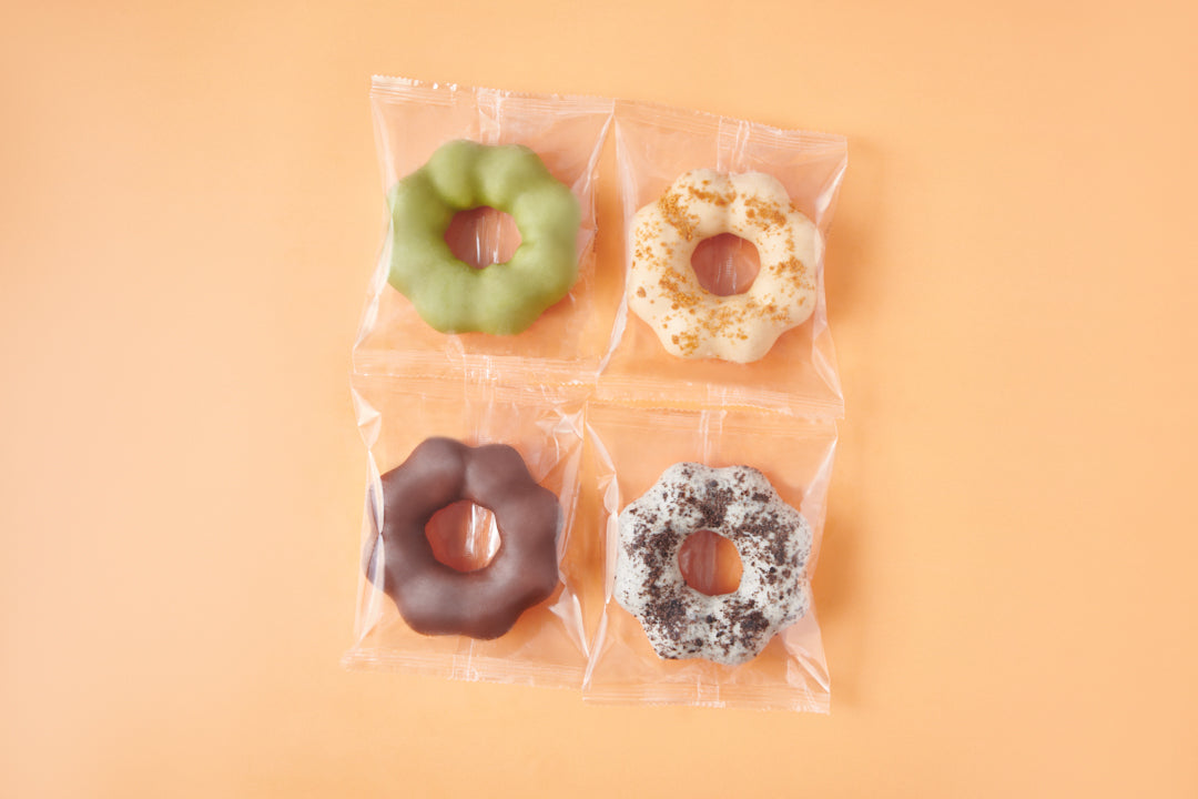 Mixed Pack of Mochi Donuts Carton. 100 Units per carton (from $2.25 per unit)